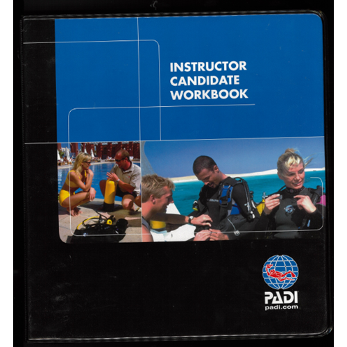 ~ Instructor Candidate WorkBook with A4 Binder & Decal